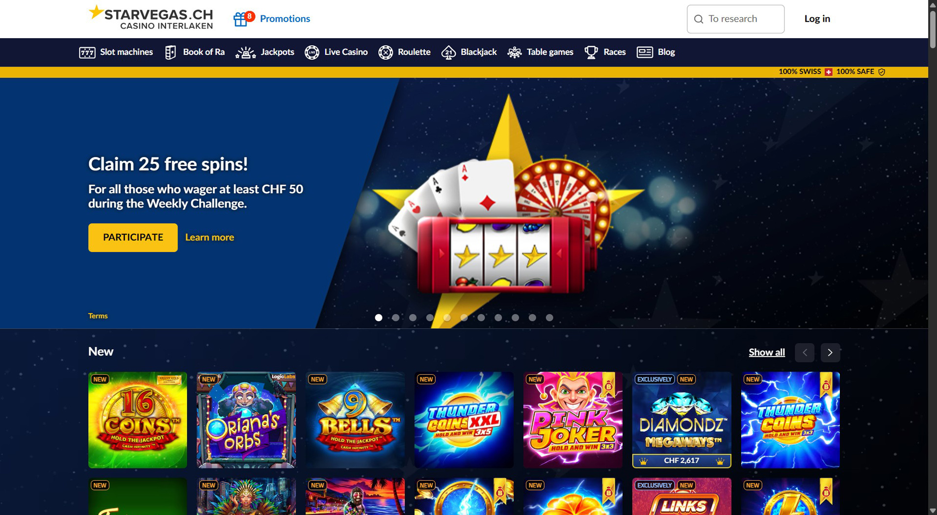 4. StarVegas- Opzione casinò affidabile Cash To Code